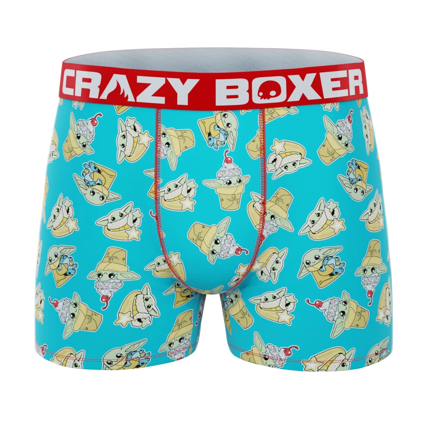 CRAZYBOXER The Mandalorian Faces Men's Boxer Briefs (2 Pack) 4 CRAZYBOXER The Mandalorian Faces Men's Boxer Briefs (2 Pack) - Image 4