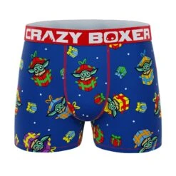 CRAZYBOXER The Mandalorian Galaxy Men's Boxer Briefs (3 Pack) -Crazy Boxer CBMAN0105X3A1 5