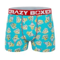 CRAZYBOXER The Mandalorian Faces Men's Boxer Briefs (3 Pack) -Crazy Boxer CBMAN0105X3A3 5