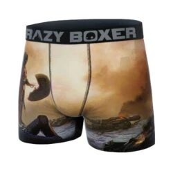 CRAZYBOXER The Mandalorian Wars Desert Men's Boxer Briefs -Crazy Boxer CBMAN01BAB 4