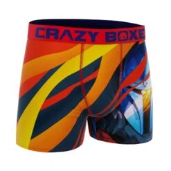 CRAZYBOXER The Mandalorian Fire Men's Boxer Briefs -Crazy Boxer CBMAN01FLA 3