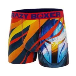 CRAZYBOXER The Mandalorian Fire Men's Boxer Briefs -Crazy Boxer CBMAN01FLA 4
