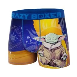CRAZYBOXER The Mandalorian Meditating Goru Men's Boxer Briefs -Crazy Boxer CBMAN01JEDI 4