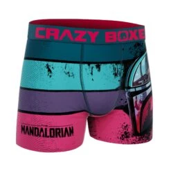CRAZYBOXER The Mandalorian Line Men's Boxer Briefs -Crazy Boxer CBMAN01LIN 3