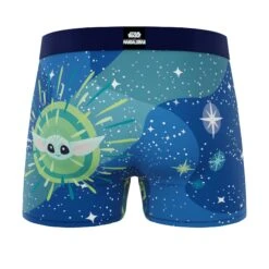 CRAZYBOXER The Mandalorian Baby Yoda Star Light Boxer Briefs (Creative Packaging) -Crazy Boxer CBMAN01TELEN 2