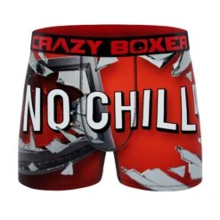 CRAZYBOXER Meme Chil Men's Boxer Briefs