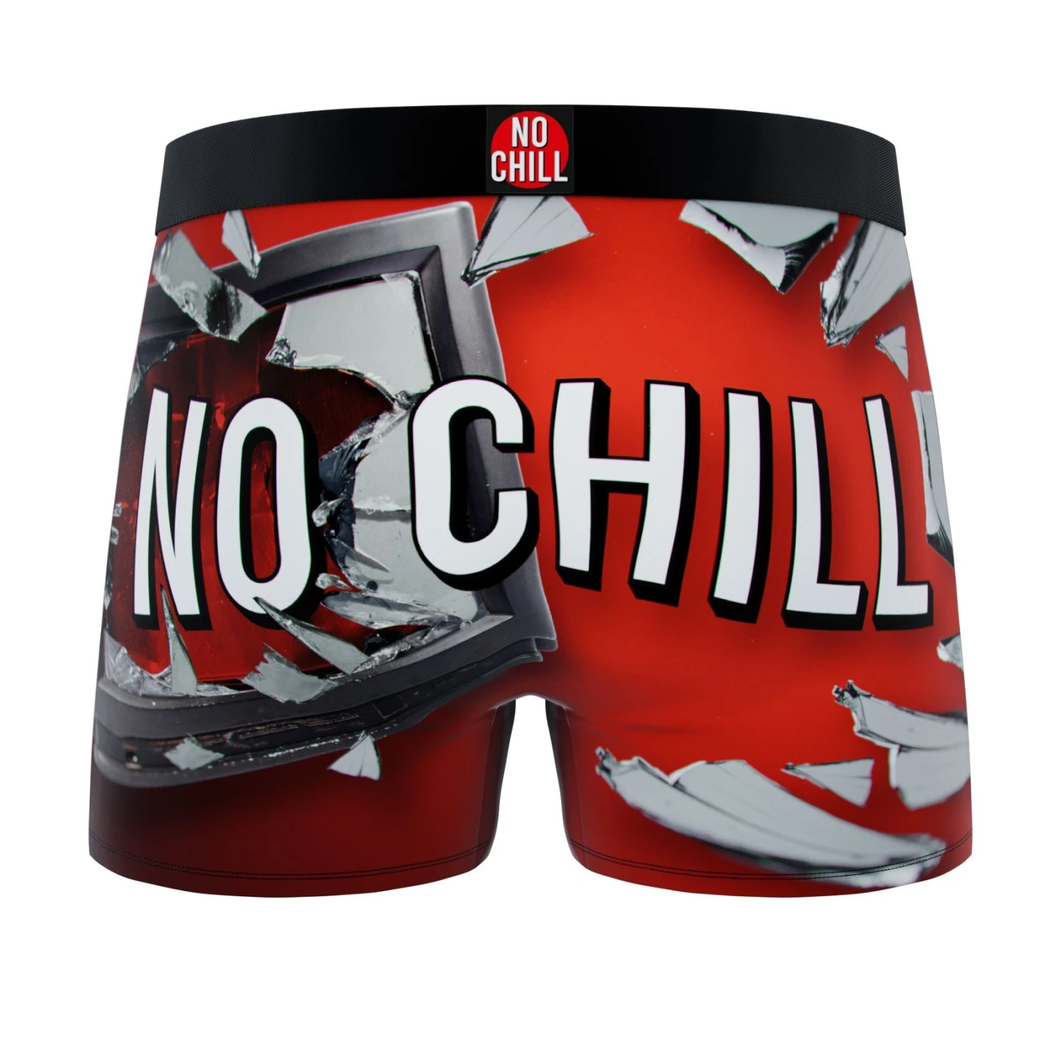 CRAZYBOXER Meme Chill God Men's Boxer Briefs (3 Pack) 3 CRAZYBOXER Meme Chill God Men's Boxer Briefs (3 Pack) - Image 3