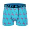 Men's Boxer Briefs - MINI - FLAMINGO