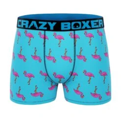 Men's Boxer Briefs - MINI - FLAMINGO