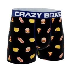 CRAZYBOXER Mini Junk Food Men's Boxer Briefs -Crazy Boxer CBMIN0101SNA 3