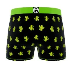 CRAZYBOXER Mini Flamingo Cactus Men's Boxer Briefs (2 Pack) -Crazy Boxer CBMIN0101X2A1 4