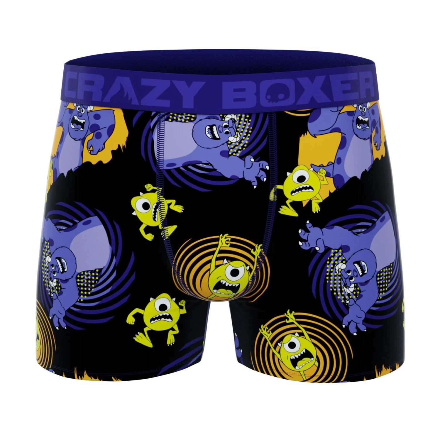 CRAZYBOXER Disney Monsters Men's Boxer Briefs 1 CRAZYBOXER Disney Monsters Men's Boxer Briefs