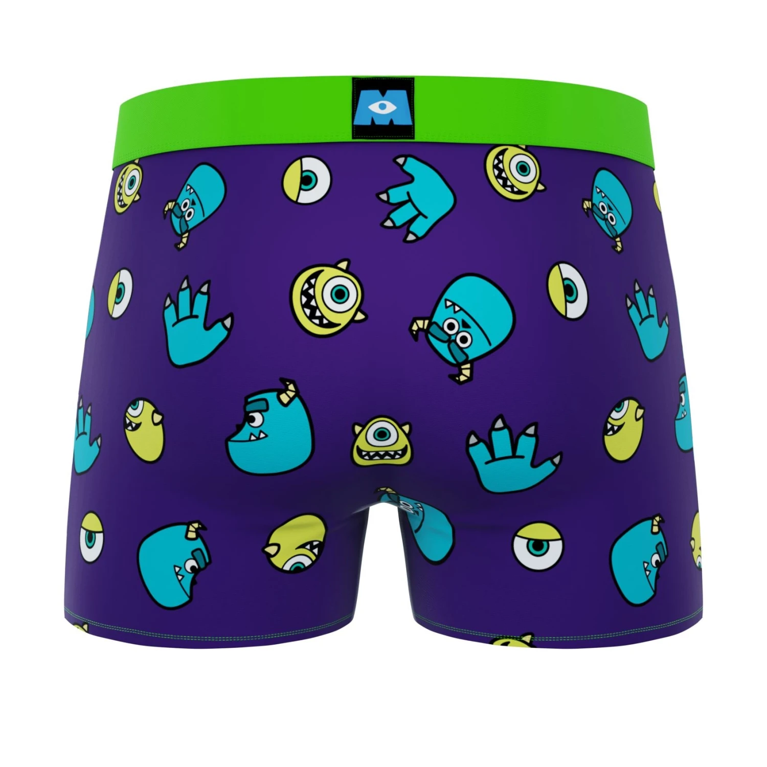 CRAZYBOXER Disney Monsters Purple Men's Boxer Briefs 2 CRAZYBOXER Disney Monsters Purple Men's Boxer Briefs - Image 2