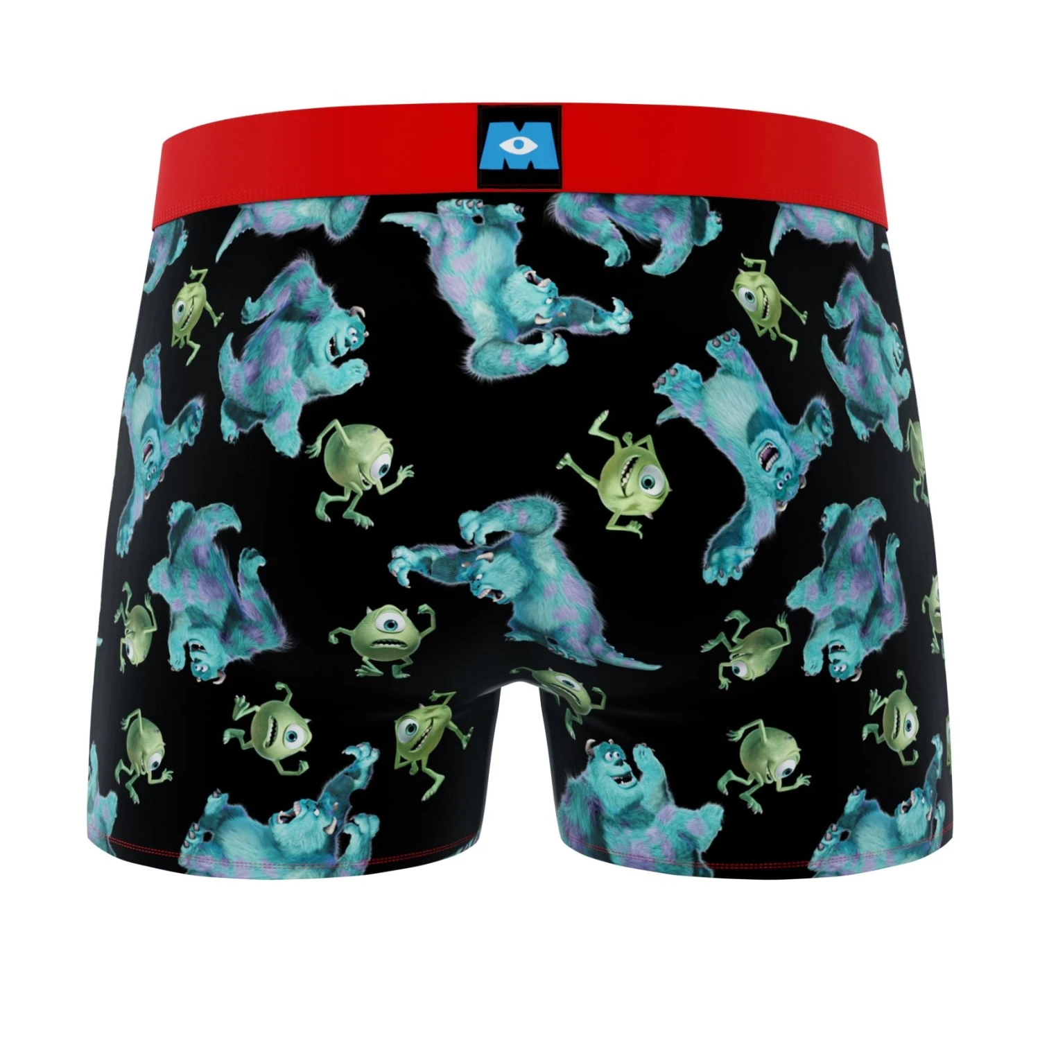 CRAZYBOXER Disney Monsters Team Men's Boxer Briefs (2 Pack) 3 CRAZYBOXER Disney Monsters Team Men's Boxer Briefs (2 Pack) - Image 3