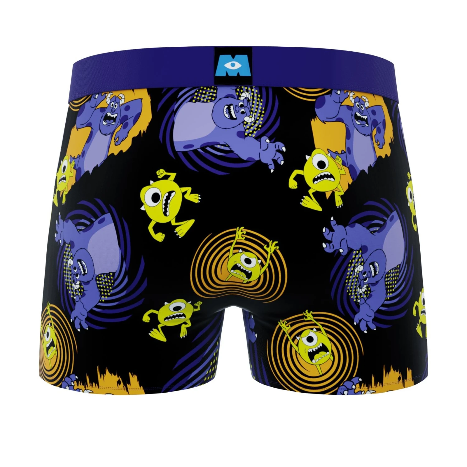 CRAZYBOXER Disney Monsters Men's Boxer Briefs (3 Pack) 3 CRAZYBOXER Disney Monsters Men's Boxer Briefs (3 Pack) - Image 3