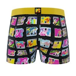 CRAZYBOXER MTV Men's Boxer Briefs (Pack 2 -Crazy Boxer CBMTV0101X2A5 7