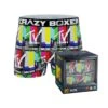 CRAZYBOXER Mtv Colored Logo Men's Boxer Briefs (Creative Packaging)