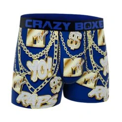 CRAZYBOXER MTV Rap Yo Men's Boxer Briefs -Crazy Boxer CBMTV0102RAPS 3