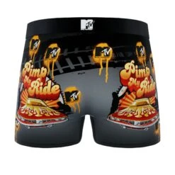 CRAZYBOXER Mtv Pimp My Ride Men's Boxer Briefs (2 Pack) -Crazy Boxer CBMTV0102X2A1 2
