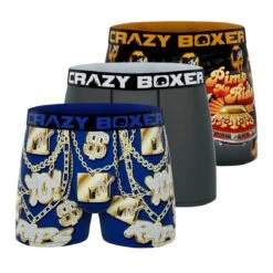 CRAZYBOXER MTV Pimp My Ride Men's Boxer Briefs (3 Pack)