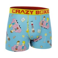 CRAZYBOXER MTV Men's Boxer Briefs -Crazy Boxer CBMTV01BVB2 3