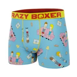 CRAZYBOXER MTV Men's Boxer Briefs -Crazy Boxer CBMTV01BVB2 4