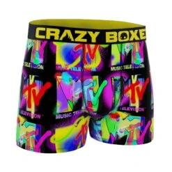 CRAZYBOXER MTV Street Art Men's Boxer Briefs 6 CRAZYBOXER MTV Street Art Men's Boxer Briefs -Crazy Boxer CBMTV01GRAF 3