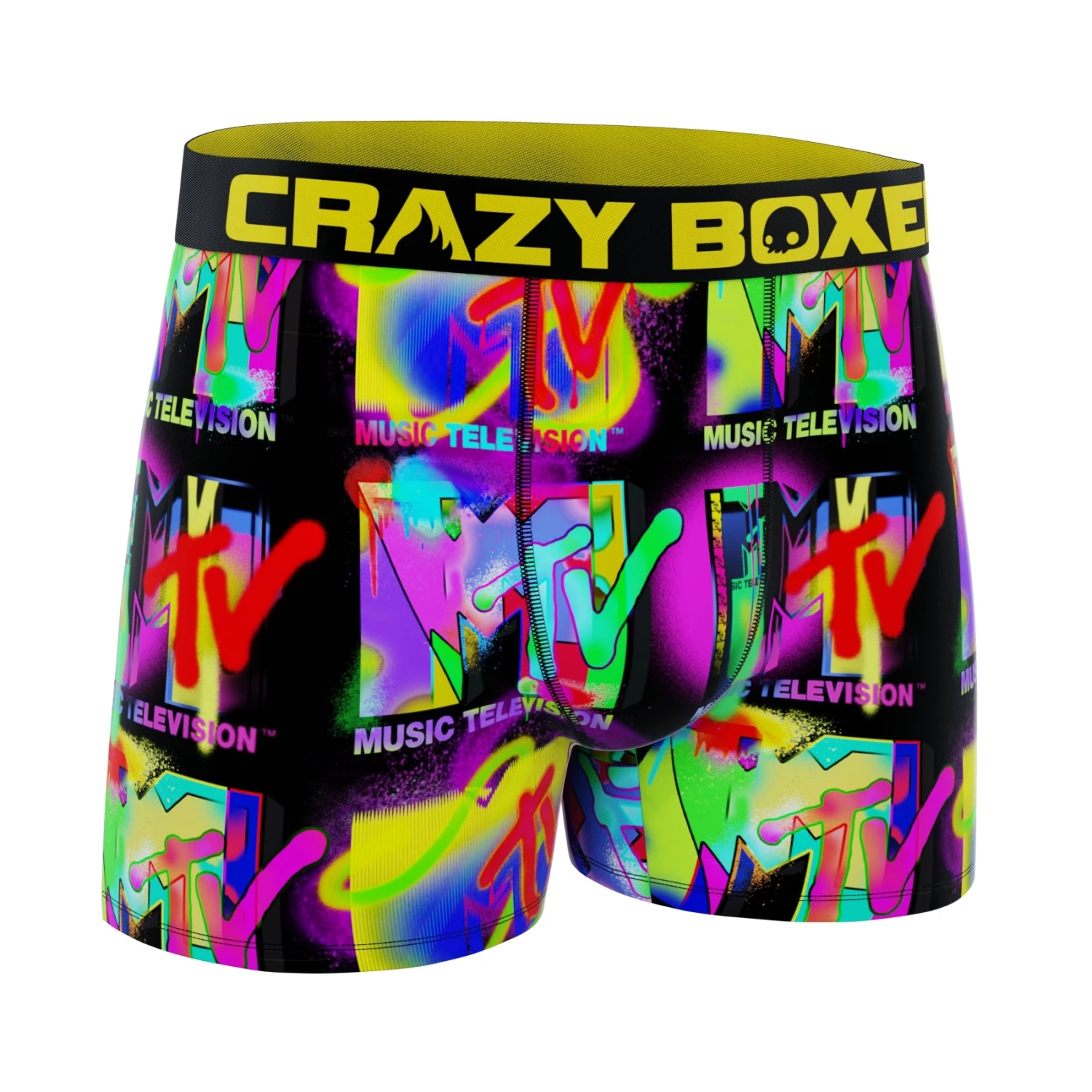 CRAZYBOXER MTV Street Art Men's Boxer Briefs 3 CRAZYBOXER MTV Street Art Men's Boxer Briefs - Image 3