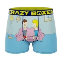 CRAZYBOXER MTV Beavis And Butthead Men's Boxer Briefs