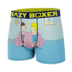 CRAZYBOXER MTV Beavis And Butthead Men's Boxer Briefs -Crazy Boxer CBMTV01PLAC 4