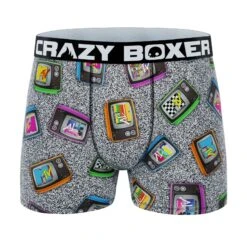 CRAZYBOXER MTV TV Classic Men's Boxer Briefs