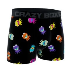 CRAZYBOXER Disney The Muppets Kermit The Frog Men's Boxer Briefs -Crazy Boxer CBMUP0107KER2 3
