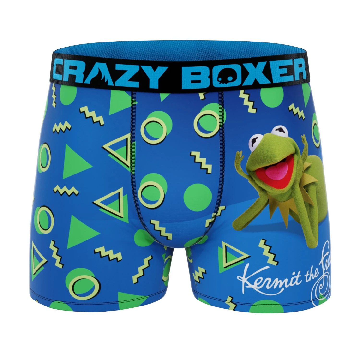 CRAZYBOXER Disney The Muppets Kermit Men's Boxer Briefs 1 CRAZYBOXER Disney The Muppets Kermit Men's Boxer Briefs