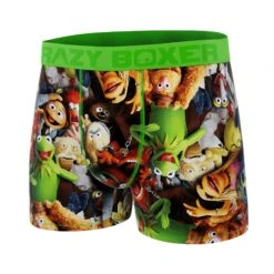 CRAZYBOXER The Muppet Show Group Men's Boxer Briefs -Crazy Boxer CBMUP0107MUPP 4