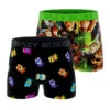 CRAZYBOXERThe Muppets Group Kermit Men's Boxer Briefs (2 Pack)