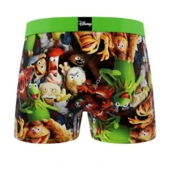 CRAZYBOXERThe Muppets Group Kermit Men's Boxer Briefs (2 Pack) -Crazy Boxer CBMUP0107X2A3 5