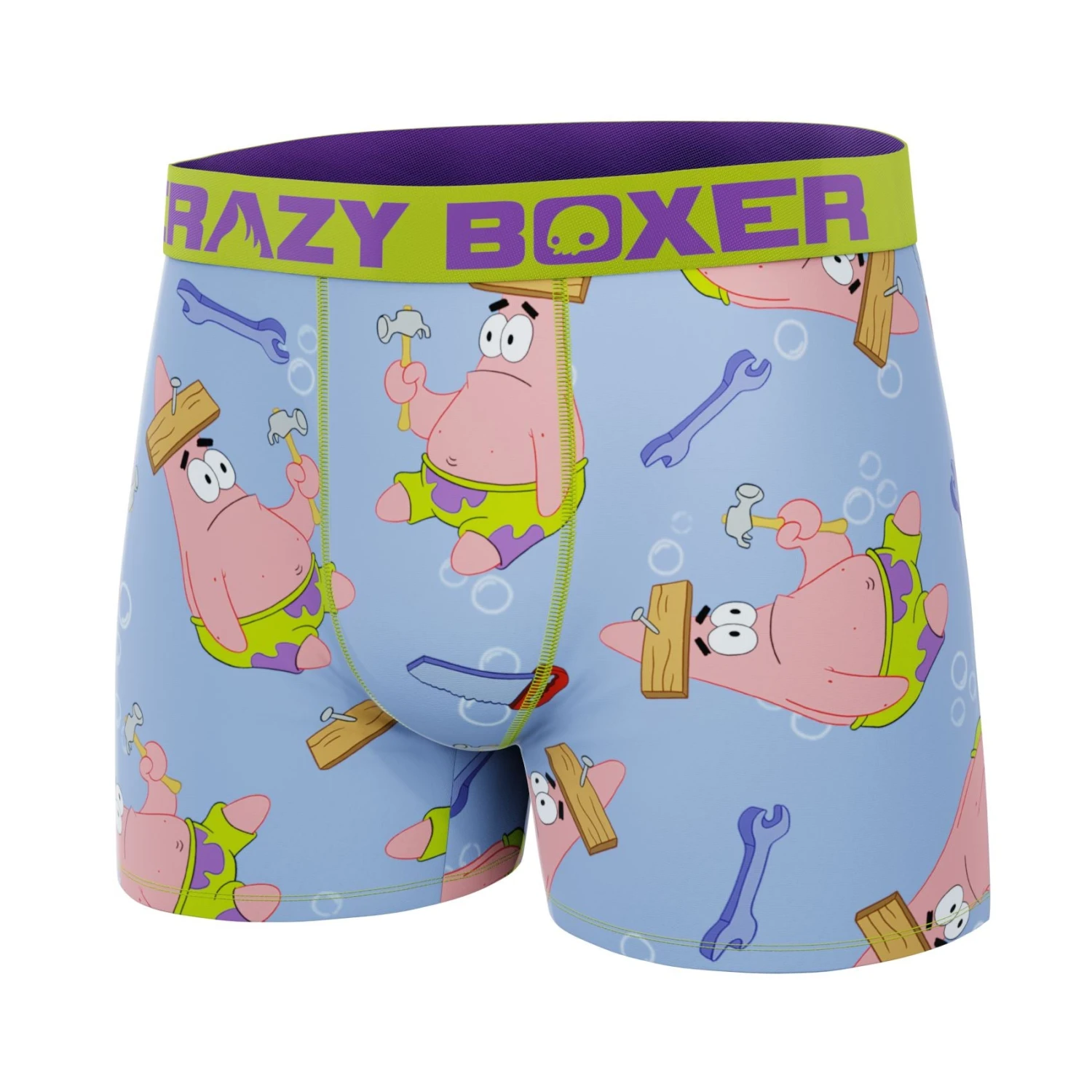 CRAZYBOXER Men's SpongeBob Patrick Breathable Soft Boxer Briefs 4 CRAZYBOXER Men's SpongeBob Patrick Breathable Soft Boxer Briefs - Image 4