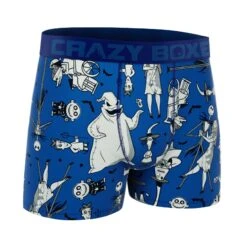 CRAZYBOXER Men's Disney Spooky Nightmare Before Xmas Boxer Briefs -Crazy Boxer CBNIG0101ALOV 3