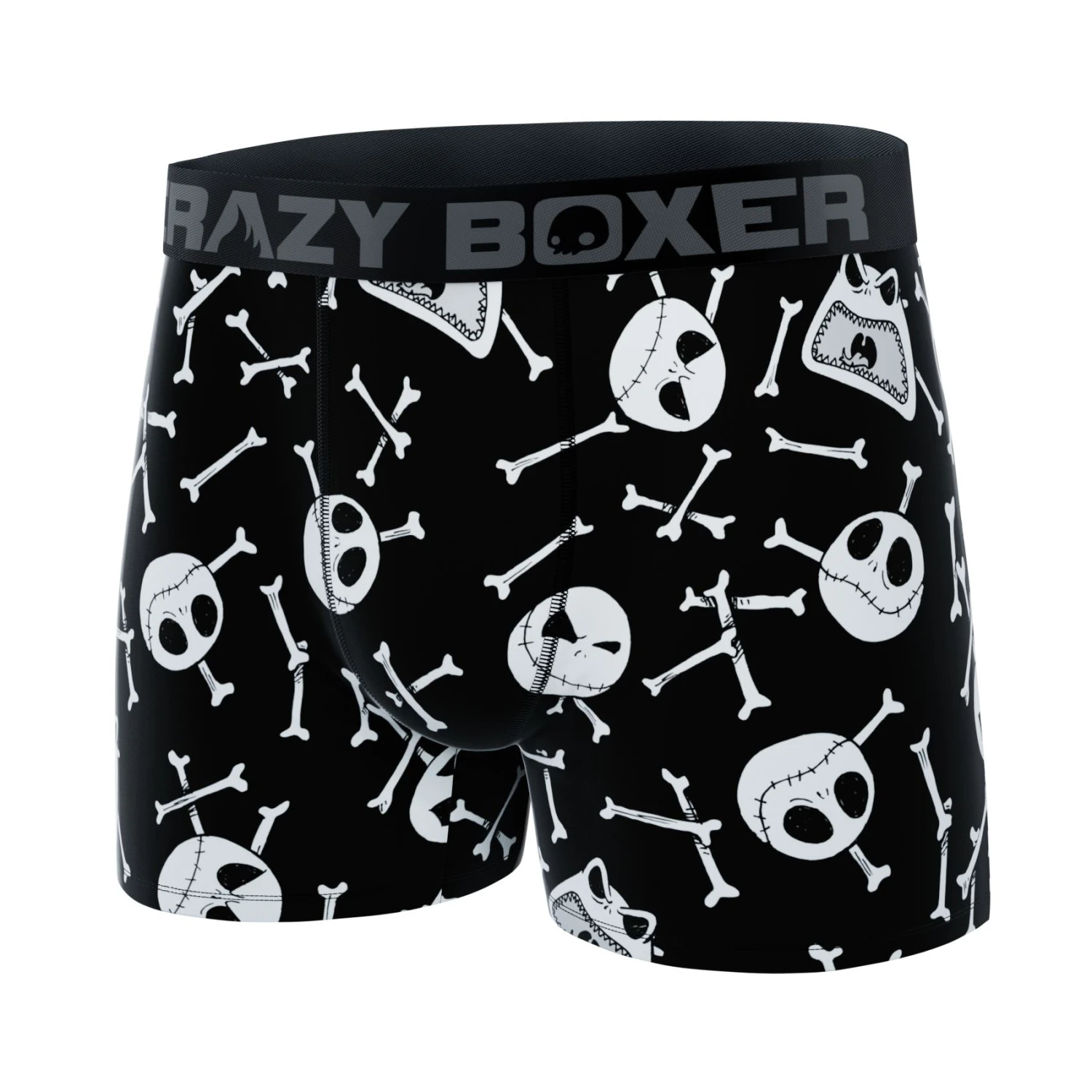 CRAZYBOXER Disney Nightmare Before Christmas Halloween Bone Men's Boxer Briefs 4 CRAZYBOXER Disney Nightmare Before Christmas Halloween Bone Men's Boxer Briefs - Image 4