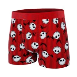 CRAZYBOXER Disney Nightmare Before Christmas Halloween Bat Men's Boxer Briefs -Crazy Boxer CBNIG0101RBAT 4