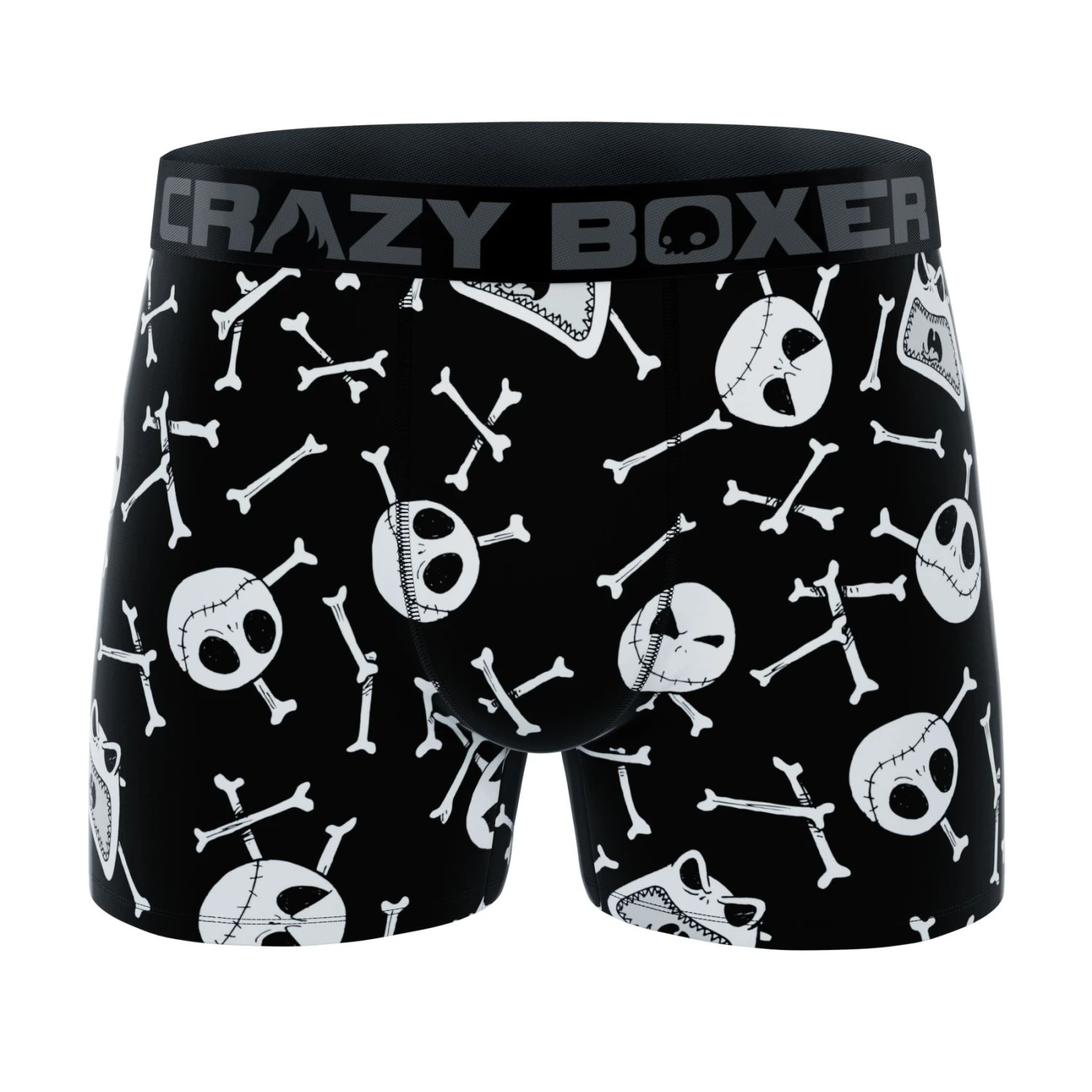 CRAZYBOXER Disney Nightmare Before Christmas Halloween Men's Boxer Briefs (2 Pack) 2 CRAZYBOXER Disney Nightmare Before Christmas Halloween Men's Boxer Briefs (2 Pack) - Image 2