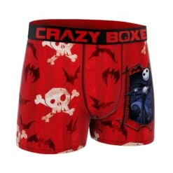 CRAZYBOXER Disney Nightmare Coffins Men's Boxer Briefs (Creative Packaging) -Crazy Boxer CBNIG01COF2N 3