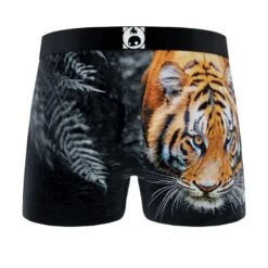 CRAZYBOXER Outdoor Tiger Eagle Men's Boxer Briefs (2 Pack) -Crazy Boxer CBOUT0101X2A1 8