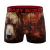 CRAZYBOXER Outdoor Bear Men's Boxer Briefs