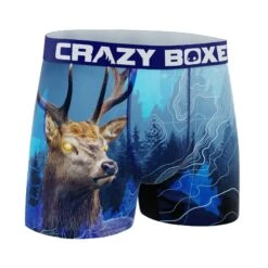 CRAZYBOXER Outdoor Deer Men's Boxer Briefs -Crazy Boxer CBOUT0103DEER 3