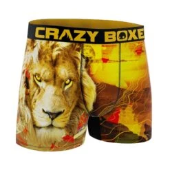 CRAZYBOXER Outdoor Lion Men's Boxer Briefs -Crazy Boxer CBOUT0103LION 3