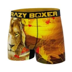 CRAZYBOXER Outdoor Lion Men's Boxer Briefs -Crazy Boxer CBOUT0103LION 4