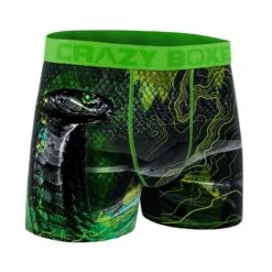 CRAZYBOXER Outdoor Snake Men's Boxer Briefs -Crazy Boxer CBOUT0103SNAK 3