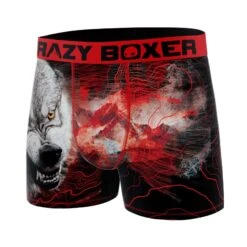 CRAZYBOXER Outdoor Wolf Men's Boxer Briefs 7 CRAZYBOXER Outdoor Wolf Men's Boxer Briefs -Crazy Boxer CBOUT0103WOLF 4