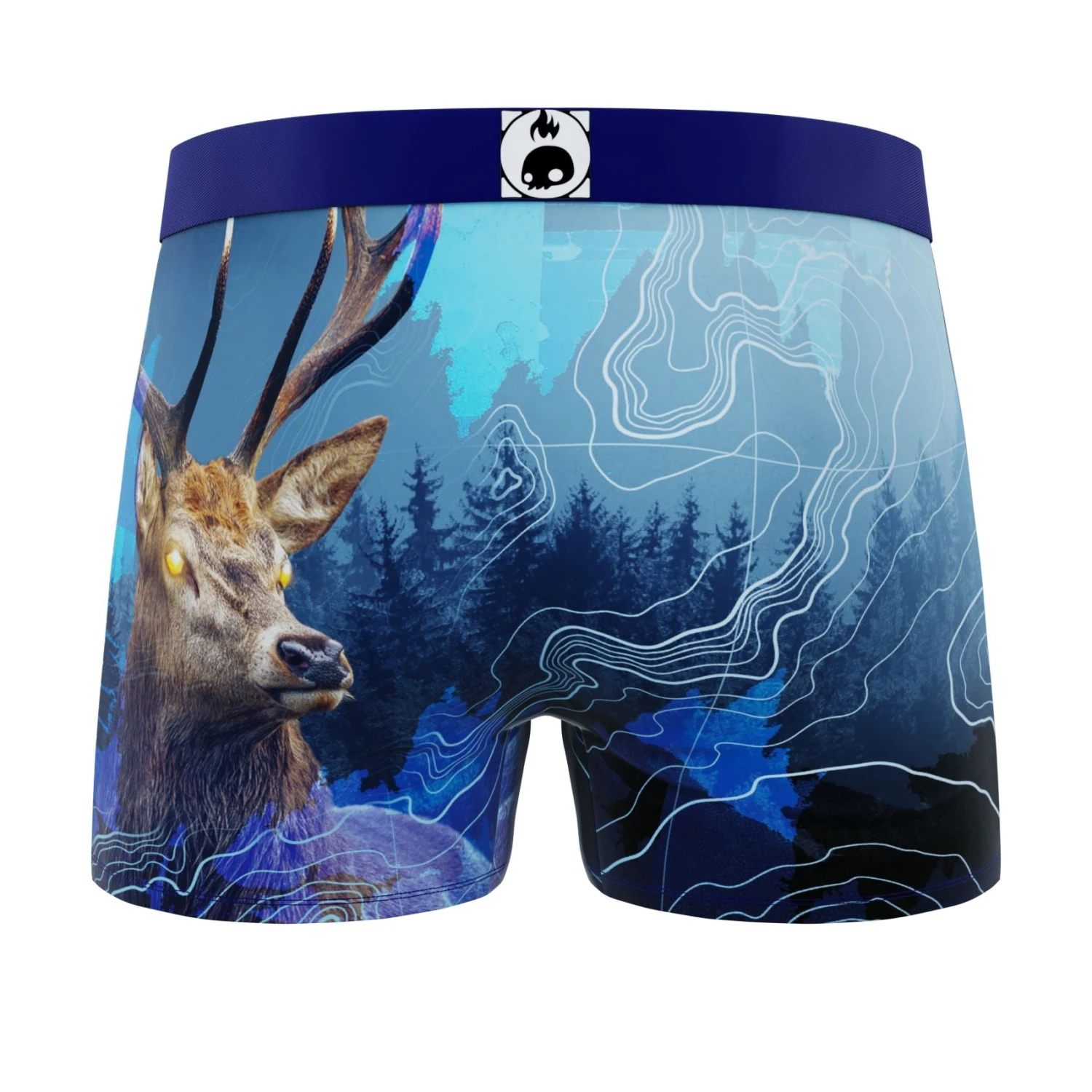 CRAZYBOXER Outdoor Deer Bear Men's Boxer Briefs (3 Pack) 7 CRAZYBOXER Outdoor Deer Bear Men's Boxer Briefs (3 Pack) - Image 7